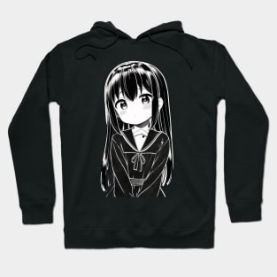 Loli with long hair Hoodie